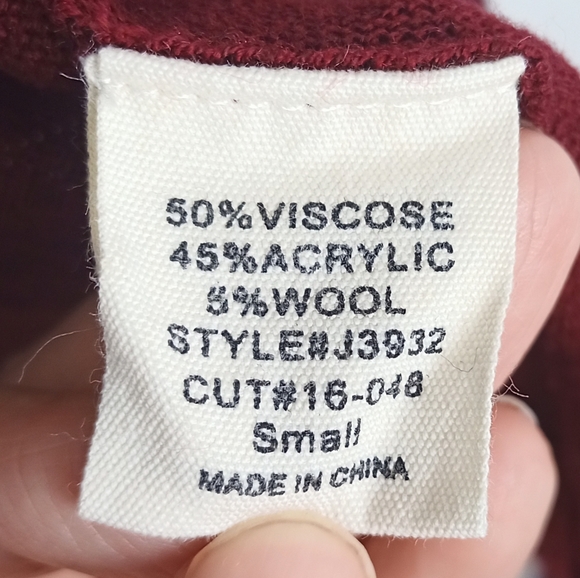 M. Rena Open Front Long Sleeve Knit Cardigan S - Picture 5 of 5